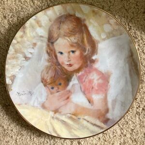 Sweet Dreams collectors plate